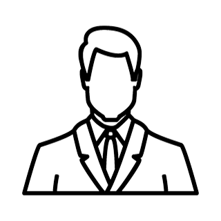 businessman outline icon
